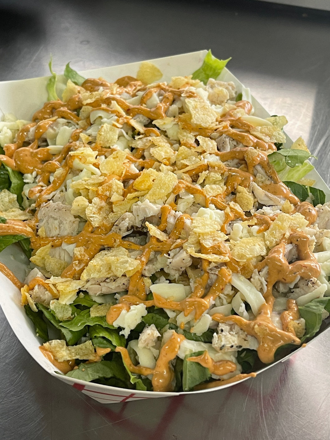 The Chicken Roll Up Salad